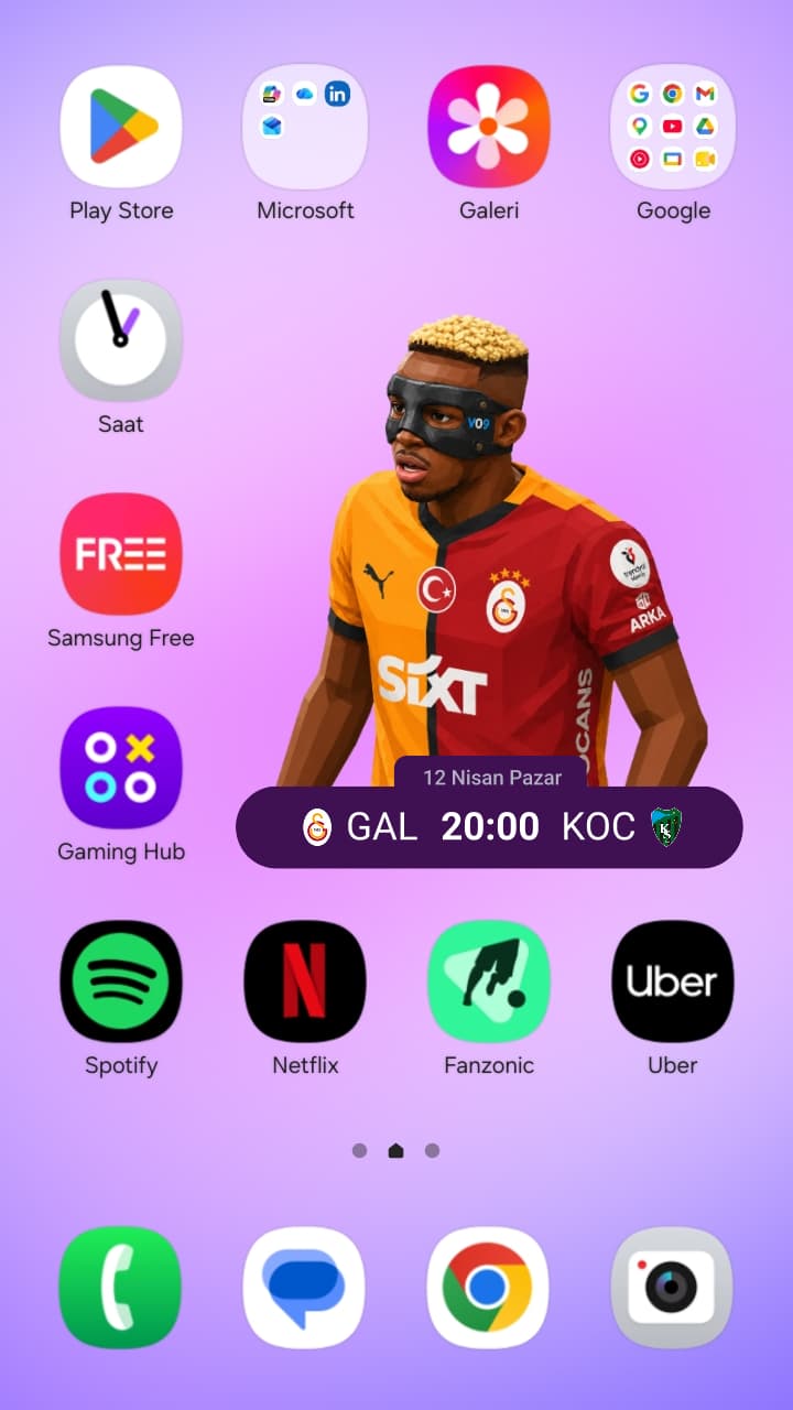 Fanzonic uygulama ekran görüntüsü